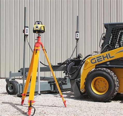 skid steer laser attachment